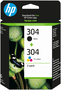HP 304 Multipack Negro y Tricolor Original (3JB05AE)