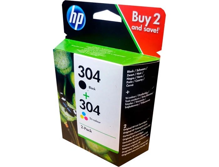 HP 304 Multipack Negro y Tricolor Original (3JB05AE) HP 304 Multipack Negro y Tricolor Original (3JB05AE)