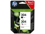 HP 304 Multipack Negro y Tricolor Original (3JB05AE)