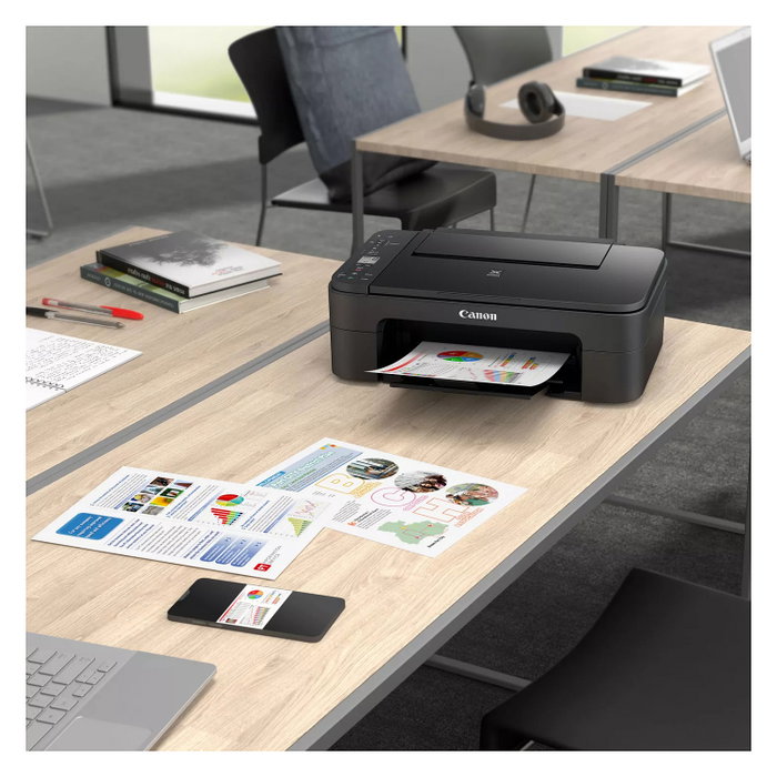 Canon PIXMA TS3350 Impresora Multifunción Inyección de Tinta Negra Canon PIXMA TS3350 Impresora Multifunción Inyección de Tinta Negra