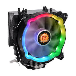 Thermaltake UX 200 ARGB Enfriador de CPU PWM | Ventilador 12cm | TDP 130W | Compatible AM4/115x | Iluminación ARGB