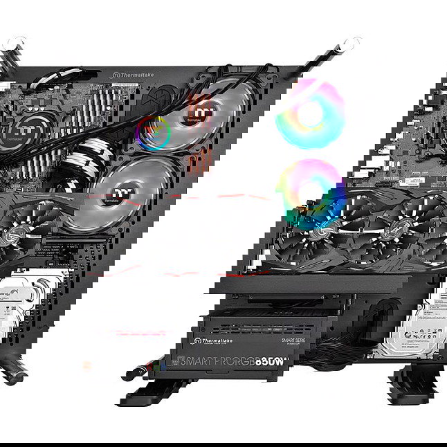 Thermaltake Floe DX RGB 240 Refrigeración Líquida Todo en Uno Negro con Ventiladores RGB 240mm