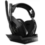 ASTRO A50 Auriculares Gaming Inalámbricos con Base Station para Xbox One/PC | Negro/Oro | Sonido Dolby Atmos | ASTRO Audio V2 | Diadema | Micrófono Boom