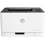HP Color Laser 150NW - Impresora láser color compacta con Wi-Fi, LAN, funciones 4 en 1 (Imprimir, Copiar, Escanear, Fax) y pantalla LED