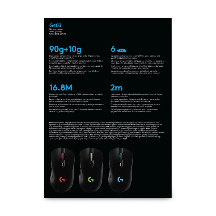 Logitech G403 HERO Gaming Mouse
