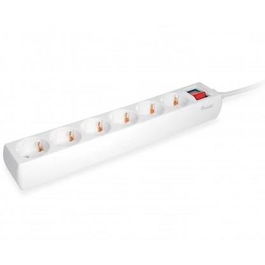 Equip Regleta Con 6 Tomas Con Cable de 1.5 M y Botón de Apagado y Encendido