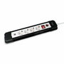 Equip Regleta 245553 con 4 Tomas y 2 Puertos USB, 1.5m