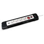 Equip Regleta 245553 con 4 Tomas y 2 Puertos USB, 1.5m