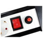 Equip Regleta 245553 con 4 Tomas y 2 Puertos USB, 1.5m