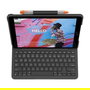 Funda para Tablet y Teclado Logitech 920-009478 Gris Grafito Qwerty Español QWERTY