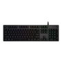 Logitech G512 Teclado Mecánico Gaming USB QWERTY Español con Interruptores GX Brown, Retroiluminación RGB y Concentrador USB
