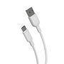 muvit for change cable USB a Tipo C/27W 3A 3m blanco