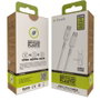 Muvit Cable USB 2.0 Tipo-C Macho a Tipo-C 60W 1.2m Blanco - Carga Rápida