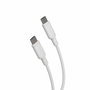 Muvit Cable USB 2.0 Tipo-C a Tipo-C MCUSC0008 1.2m Blanco