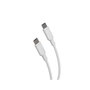 Muvit Cable USB 2.0 Tipo-C a Tipo-C MCUSC0008 1.2m Blanco