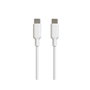 Muvit Cable USB 2.0 Tipo-C a Tipo-C MCUSC0008 1.2m Blanco