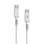 Muvit Cable USB 2.0 Tipo-C a Tipo-C MCUSC0008 1.2m Blanco