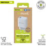 Muvit For Change Cargador de Pared MCACC0002 15W USB-A Blanco