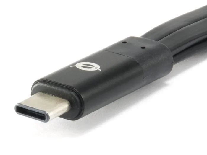 Conceptronic HUBBIES01B Hub USB-C con 1 puerto USB 3.0 y 2 puertos USB 2.0, Negro