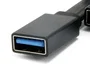 Conceptronic HUBBIES01B Hub USB-C con 1 puerto USB 3.0 y 2 puertos USB 2.0, Negro
