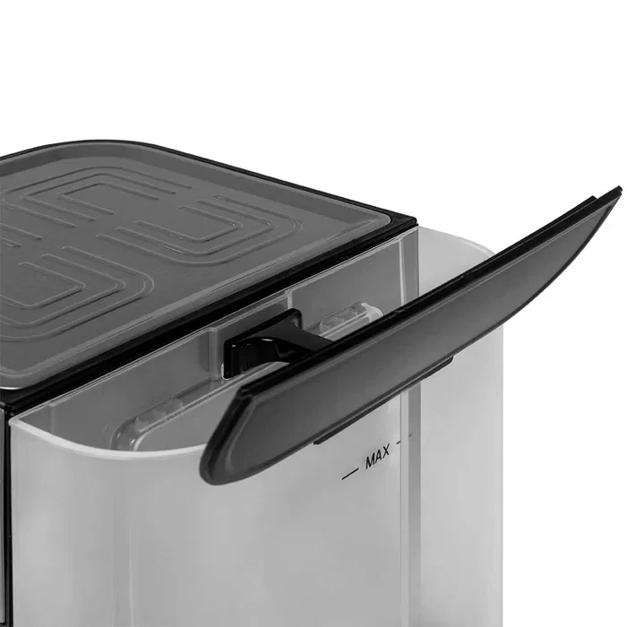 Orbegozo EX 6000 Cafetera Espresso Manual 1050W 20 Bares 1.5L, con Vaporizador y Bandeja Calientatazas, para Café Molido y Monodosis, Panel Táctil, Negro y Acero Inoxidable