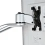 StarTech.com ARMDUALPS Soporte Brazo Articulado Premium Dual para 2 Monitores hasta 30" (68,6 cm) VESA 75/100 - Altura Ajustable hasta 10kg por Pantalla - Montaje Mordaza/Ojal Plata