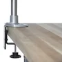 StarTech.com ARMDUALPS Soporte Brazo Articulado Premium Dual para 2 Monitores hasta 30" (68,6 cm) VESA 75/100 - Altura Ajustable hasta 10kg por Pantalla - Montaje Mordaza/Ojal Plata