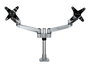 StarTech.com Brazo Articulado Premium para Dos Monitores ARMDUALPS Plata