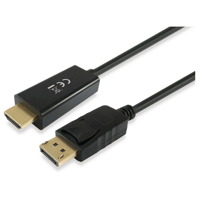 Equip Cable Adaptador DisplayPort a HDMI 3m Negro