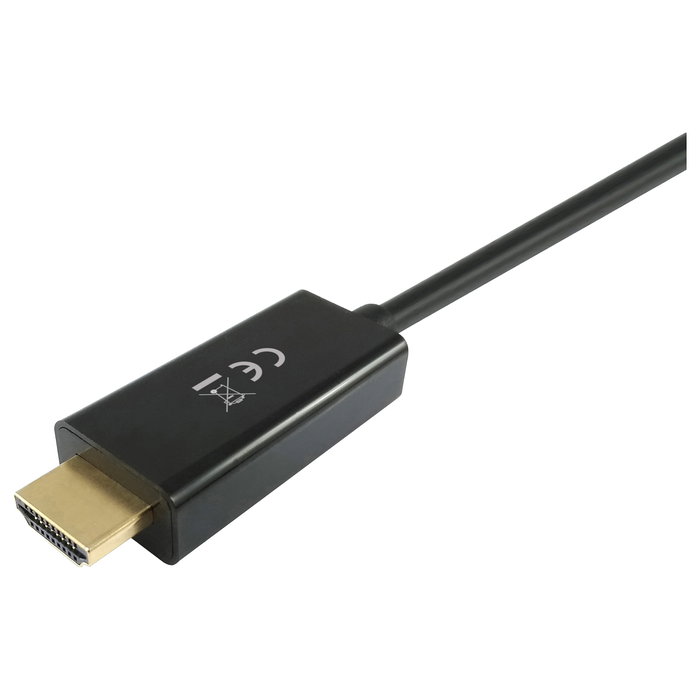 Equip Cable Adaptador DisplayPort a HDMI 3m Negro