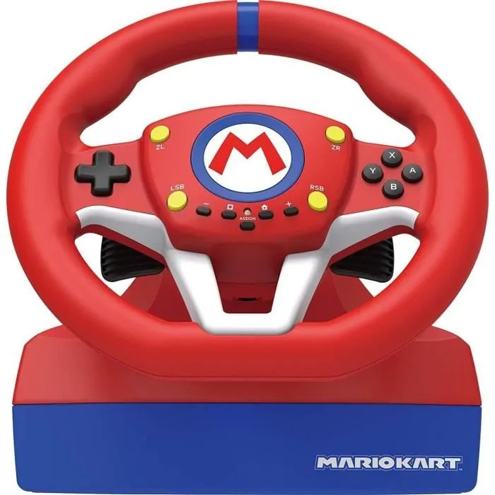 Hori Volante y Pedales Mario Kart para Nintendo Switch y PC