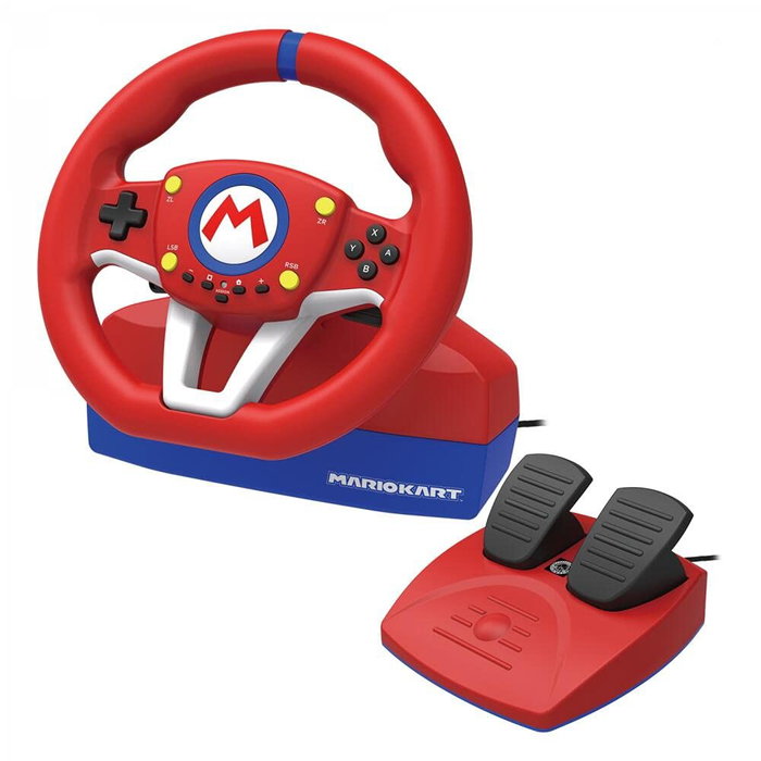 Hori Mario Kart Racing Wheel Pro Mini con Pedales Hori Mario Kart Racing Wheel Pro Mini con Pedales