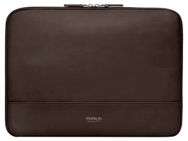 Mobilis 042035 Funda para Portátil 31.8 cm (12.5") Marrón de Imitación de Piel - Compatible con Cualquier Marca