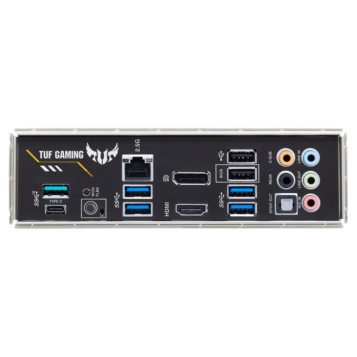 ASUS TUF Gaming B550-PLUS Placa Base ATX Socket AM4 para AMD Ryzen 3000 Series, Chipset AMD B550, DDR4 hasta 128GB, 2.5Gb LAN, PCIe 4.0, Realtek ALC S1200A 7.1 ASUS TUF Gaming B550-PLUS Placa Base ATX Socket AM4 para AMD Ryzen 3000 Series, Chipset AMD B550, DDR4 hasta 128GB, 2.5Gb LAN, PCIe 4.0, Realtek ALC S1200A 7.1