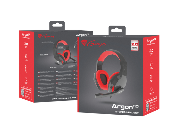 Natec Genesis Argon 110 - Auriculares Gaming