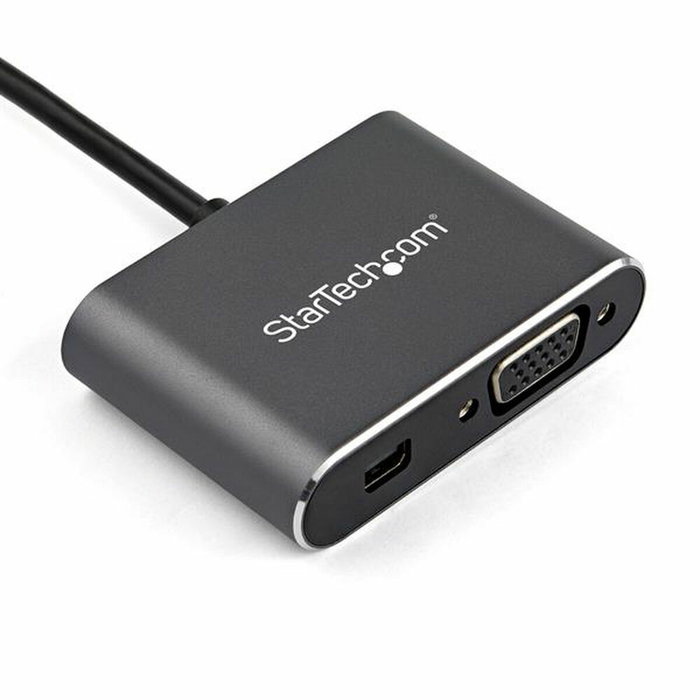 StarTech.com Adaptador USB-C a Mini DisplayPort y VGA 4K 60Hz HDR