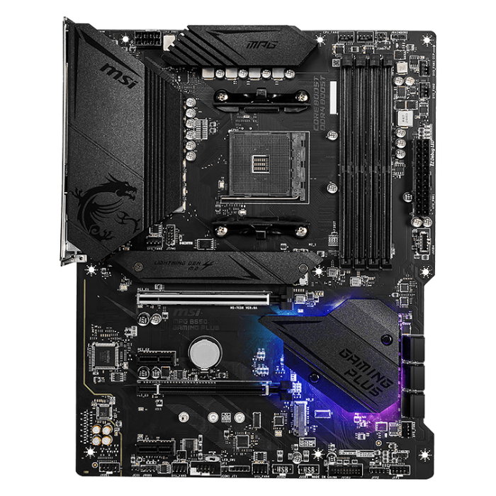 MSI MPG B550 Gaming Plus AMD B550 ATX Negra MSI MPG B550 Gaming Plus AMD B550 ATX Negra