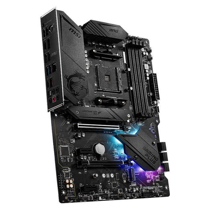 MSI MPG B550 Gaming Plus AMD B550 ATX Negra MSI MPG B550 Gaming Plus AMD B550 ATX Negra
