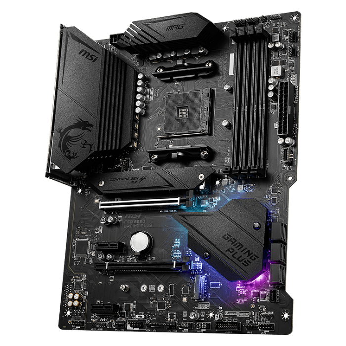 MSI MPG B550 Gaming Plus AMD B550 ATX Negra MSI MPG B550 Gaming Plus AMD B550 ATX Negra