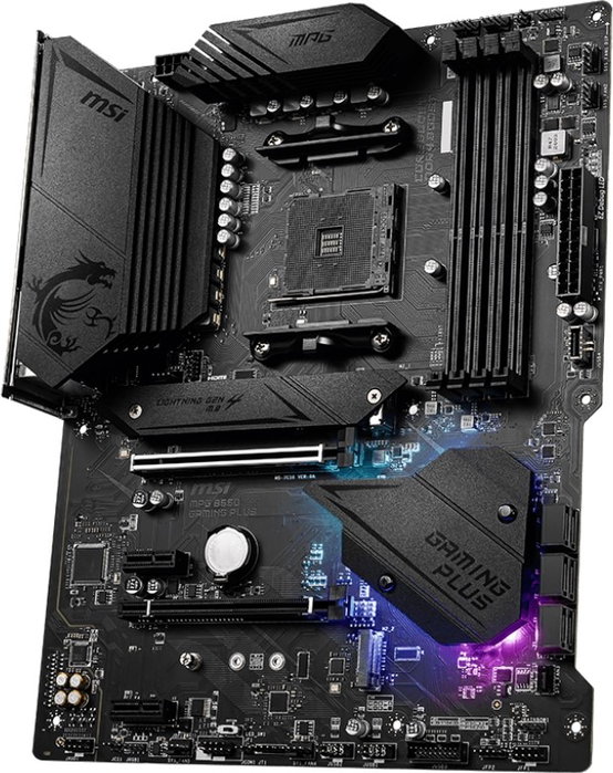 MSI MPG B550 Gaming Plus AMD B550 ATX Negra MSI MPG B550 Gaming Plus AMD B550 ATX Negra
