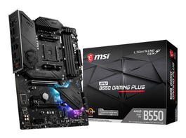 MSI MPG B550 Gaming Plus Placa Base ATX AMD B550 Socket AM4 DDR4 para AMD Ryzen 3000 Series