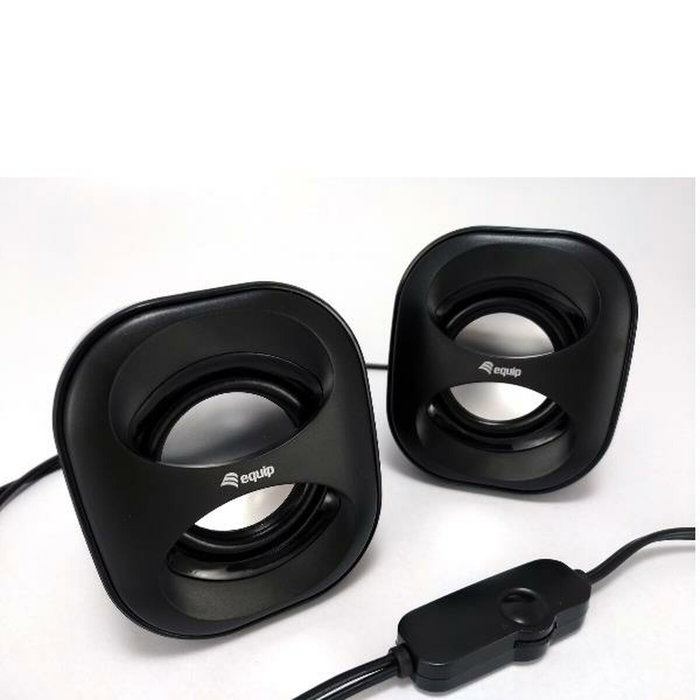 Equip Altavoces 2.0 Life Mini 6W RMS Negro