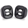 Equip Altavoces 2.0 Mini Negro para PC con Sonido Potente y Conexión USB/Jack 3.5mm