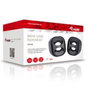 Equip Altavoces 2.0 Mini Negro para PC con Sonido Potente y Conexión USB/Jack 3.5mm