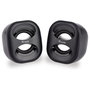 Equip Altavoces 2.0 Mini Negro para PC con Sonido Potente y Conexión USB/Jack 3.5mm