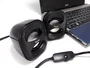 Equip Altavoces 2.0 PC 245330, Mini, 6W RMS, Color Negro, Conexión Jack 3.5 mm y Alimentación USB, Ideal para Escritorio
