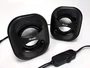 Equip Altavoces 2.0 PC 245330, Mini, 6W RMS, Color Negro, Conexión Jack 3.5 mm y Alimentación USB, Ideal para Escritorio