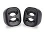 Equip Altavoces 2.0 PC 245330, Mini, 6W RMS, Color Negro, Conexión Jack 3.5 mm y Alimentación USB, Ideal para Escritorio