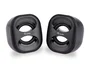 Equip Altavoces 2.0 PC 245330, Mini, 6W RMS, Color Negro, Conexión Jack 3.5 mm y Alimentación USB, Ideal para Escritorio