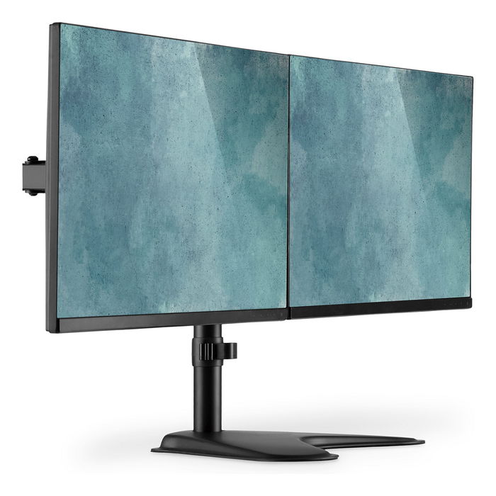 Digitus Soporte para Dos Monitores hasta 32" y 8 kg por Brazo, Color Negro